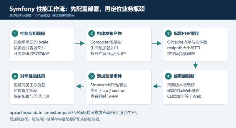 Symfony 性能优化:生产缓存、预加载与 Stopwatch 分析-未完纪