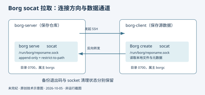 比较 Borg 拉取备份的反向隧道与文件系统方案-未完纪