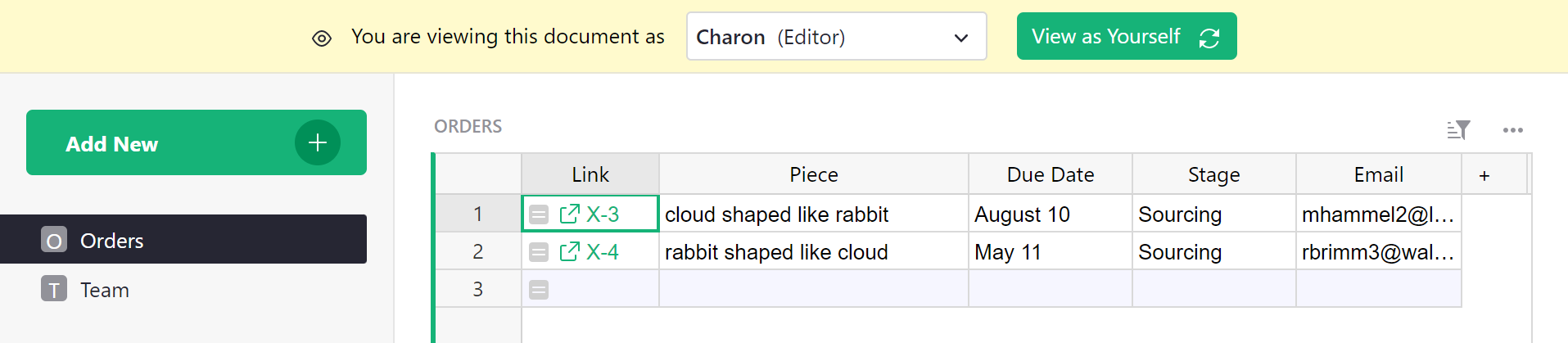 Charon 可见的订单阶段