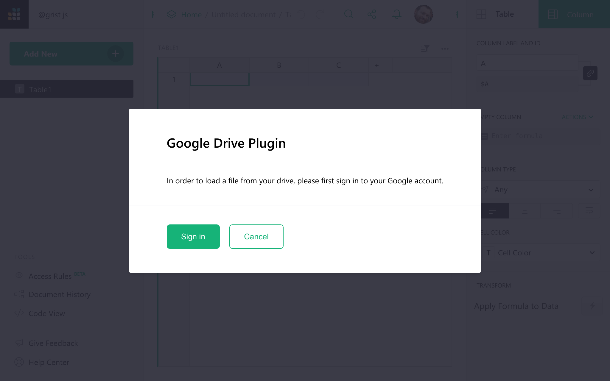 Google Drive登录入口。