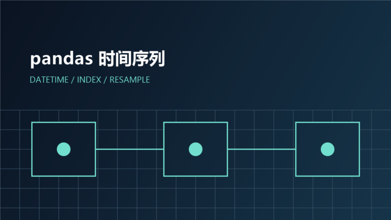轻松处理时间序列数据-未完纪